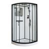 Душевая кабина Cerutti SPA VIVA91B 90х90 четверть круга с крышей ориентация универсальная