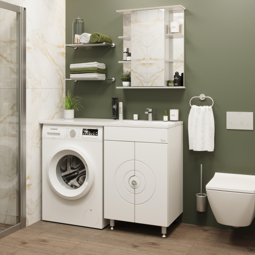 Тумба под раковину Onika Космос 106019 56х48х78 напольная - фото 2