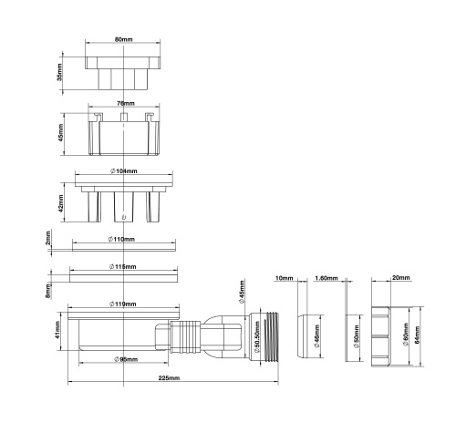 Сифон Grossman Strong GR-S91 - фото 4