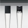 Линейный подвесной светодиодный светильник Ideal lux Fluo Wide (Флуо Виде) Fluo Wide 1800 3000K Black