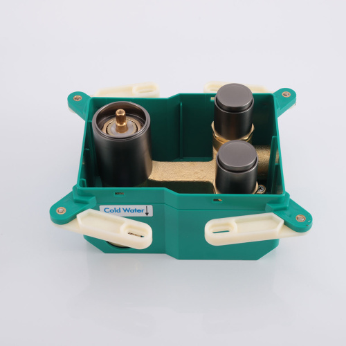 Смеситель для душа Vincea VSCV-421GM встраиваемый в стену вороненая сталь - фото 5