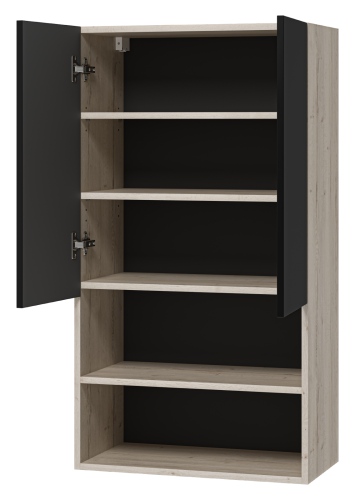 Шкаф Misty Поло О-Пол08060-012 60х32х110 подвесной - фото 4