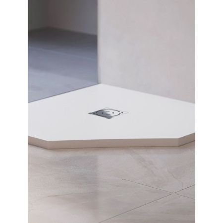 Душевой поддон из искусственного камня RGW Stone Tray 16155100-01 100х100 белый без ножек