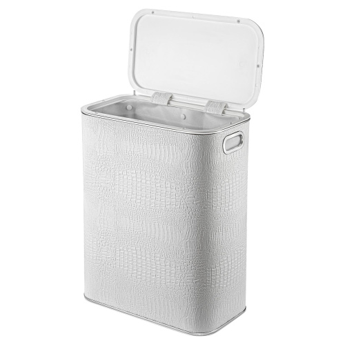 Корзина для белья Geralis Croco KWH-B - фото 3