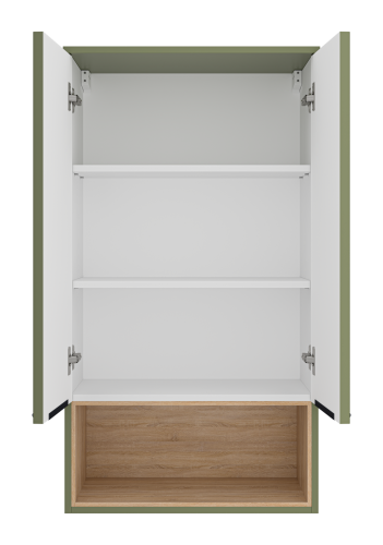 Шкаф Brevita Enfida ENF-08060-081 60х32х110 подвесной - фото 5