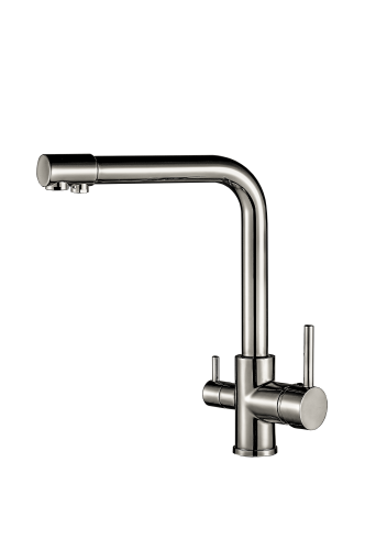 Смеситель для кухни BOCH MANN LAURA BN BM10423 на мойку никель матовый - фото 2