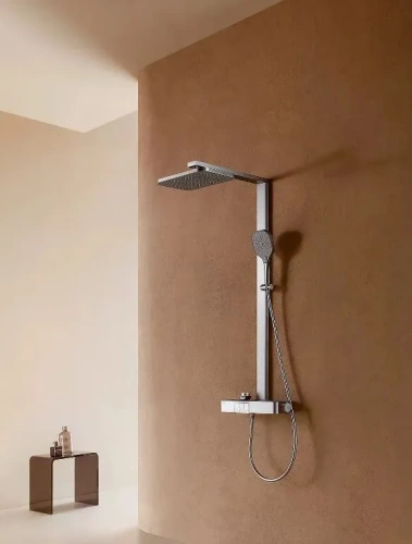 Душевая стойка Arrow AMG13GH872GG настенная цвет серый - фото 2