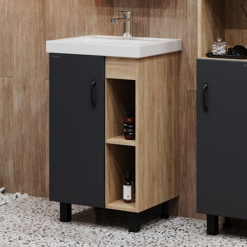 Тумба под раковину Onika Тимбер 105035 47х40х68 напольная - фото 2