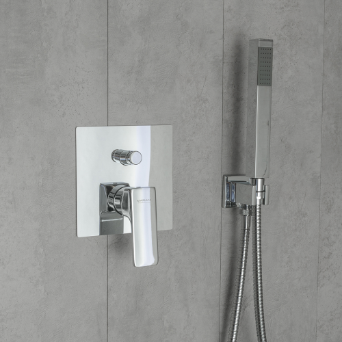 Смеситель для душа Mariani Rebel B00173RE встраиваемый в стену хром - фото 3