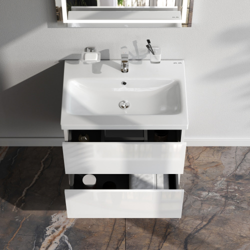 Тумба под раковину Am.Pm Gem M90FHX06022WG 60х41х54 подвесная цвет белый - фото 3