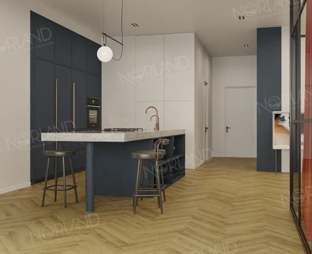 Ламинат Norland Elegant Herringbone LF303-17 Дуб Фанэн толщина 0.8 см 33 класс 600х100