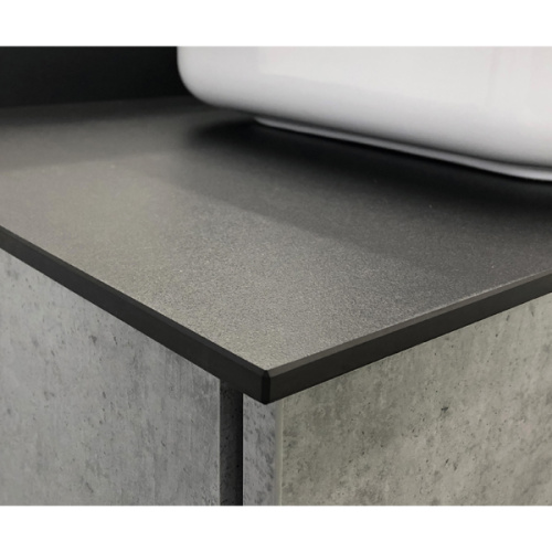 Тумба с раковиной Comforty Эдинбург 00004147997CF 91х52х55 подвесная цвет бетон светлый - фото 5