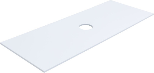 Столешница Allen Brau Reality 1.32026.K 121х46 накладная цвет белый