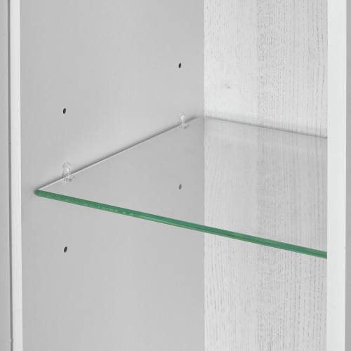 Шкаф Aquaton Сакура 1A220803SKW8L 33х33х99 подвесной цвет светлое дерево - фото 3