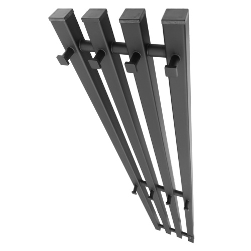 Полотенцесушитель Маргроид Inaro профильный Inaro-12018-1081-9005R 21х120 электрический черный матовый - фото 2