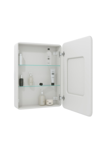 Зеркало-шкаф Континент Elliott МВК018 60х15х80 подвесной цвет белый - фото 4