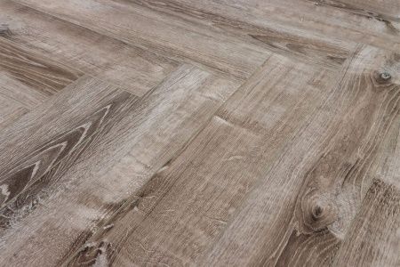 SPC ламинат CronaFloor Herringbone Дуб Тулон H009 Т070829 толщина 0,45 см 42 класс 640х128