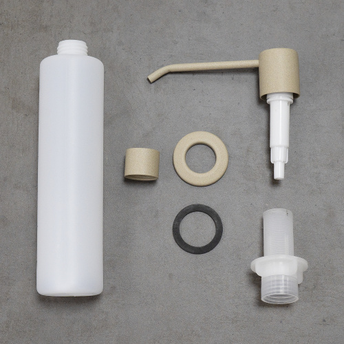 Дозатор кухонный LeMark Expert LM8201PBG - фото 4