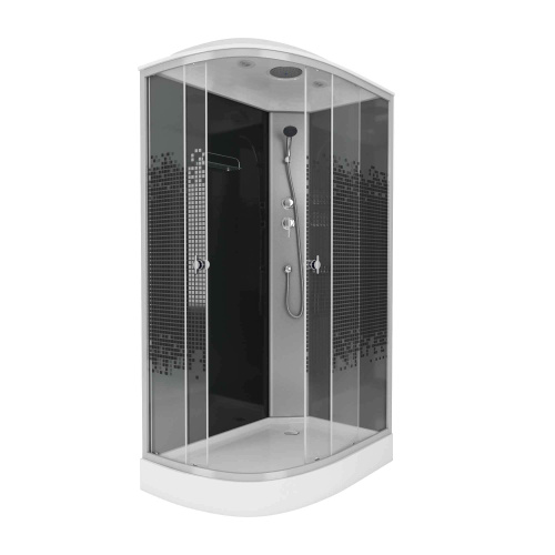 Душевая кабина Niagara Eco 45121453L 120х80 асимметричная с крышей ориентация левая - фото 2