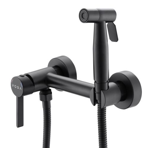 Гигиенический душ со смесителем Voda VSL02B VODA черный - фото 2
