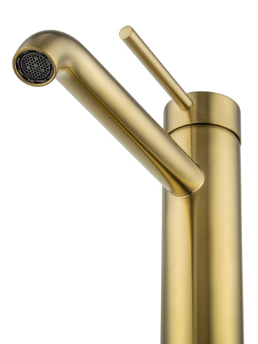 Смеситель Wonzon & Woghand Stick WW-88239017-BG на столешницу золото - фото 3