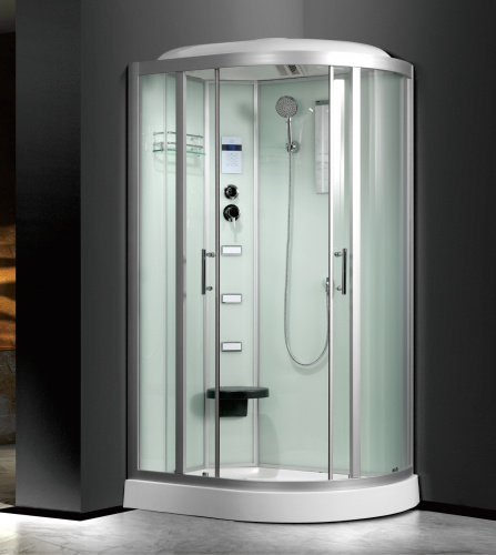 Душевая кабина Frank 2021527 120х80 с крышей ориентация правая - фото 2