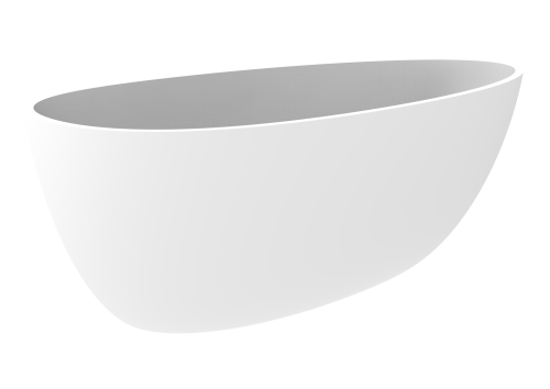 Ванна из искусственного камня Timo RALI RALI1500 150х78 отдельностоящая овальная - фото 2