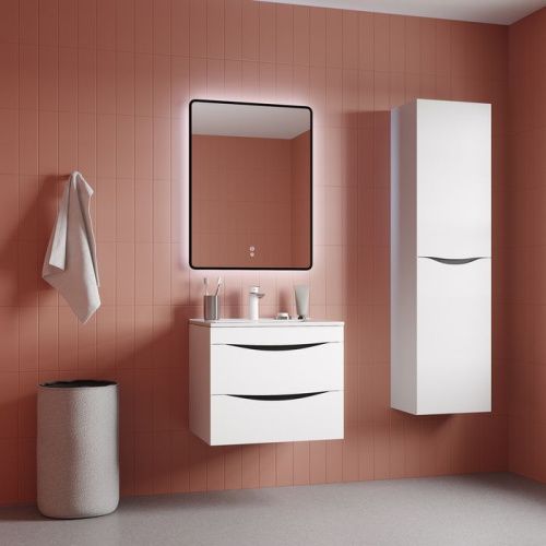 Зеркало с подсветкой IDDIS Cloud CLX60T0i98 60х80 цвет черный - фото 2