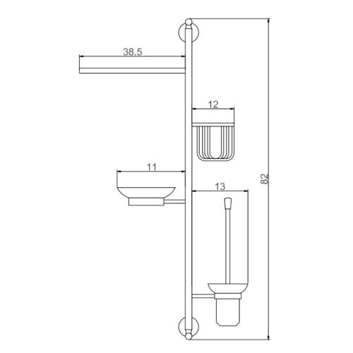 Стойка Savol S-00C02 - фото 3