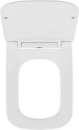 Чаша унитаза напольная Logan Tornado 00331872 цвет белый с сиденьем микролифт без бачка смыв торнадо - фото 5