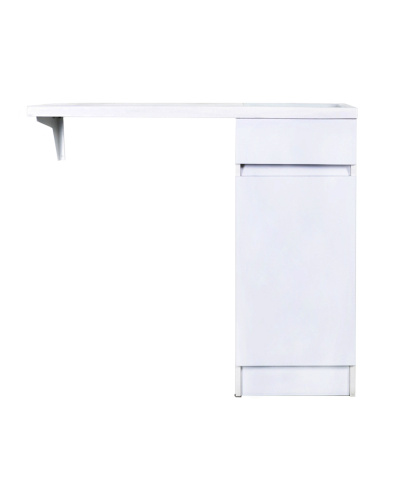 Тумба под раковину Orange Sistema STK-40TUW 37х48х86 цвет белый - фото 3