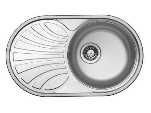 Кухонная мойка Ukinox Фаворит FAD760.470 -GT6K 1R 47х76 цвет нержавеющая сталь поверхность матовая - фото 2