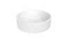 Раковина из сантехнического фарфора Creavit Minimal MN146-00CB00E-0000 50х50 накладная цвет белый без отверстий под смеситель