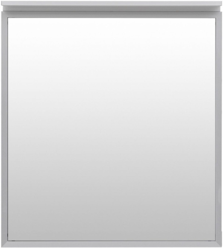 Зеркало в ванную Allen Brau Priority 1.31014.02 70х75 цвет серебро - фото 3