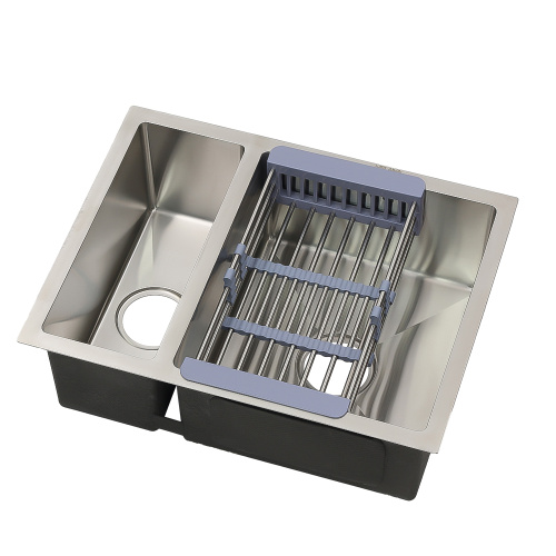 Кухонная мойка Melana ProfLine H57544 сатин 58х44 цвет сатин поверхность матовая - фото 5