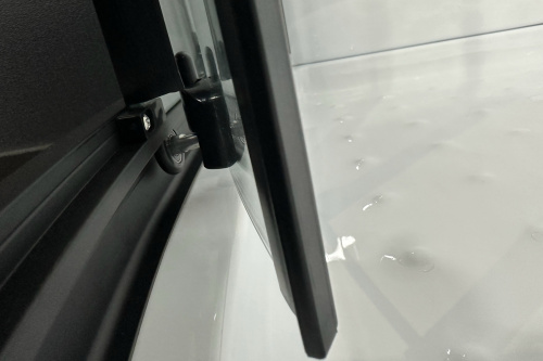 Душевая кабина Royal Bath HK RB90HK1-T-BL Practic 90х90 четверть круга с крышей ориентация универсальная - фото 5