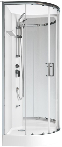 Душевая кабина Aquanet Passion 2.0 00263868 90х90 четверть круга без крыши ориентация универсальная - фото 2
