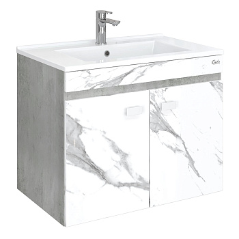 Тумба под раковину Onika Марбл 107517 75х47х63 подвесная