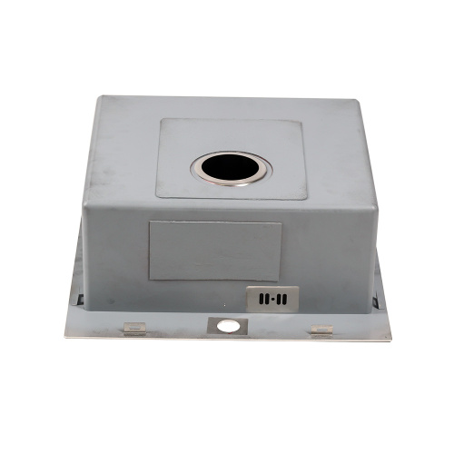 Кухонная мойка Melana ProfLine MLN-R5050H 50х50 цвет сатин поверхность матовая - фото 3