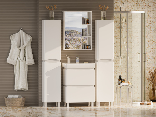 Зеркало-шкаф Misty Венера П-Внр04060-01СвЛ 60х25х80 подвесной - фото 5