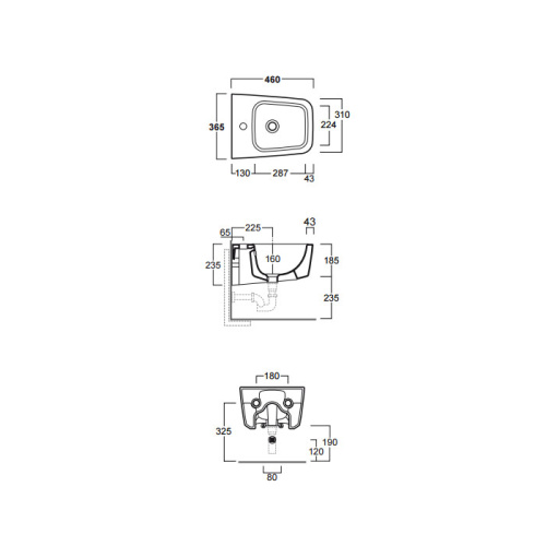 Биде Simas Degrade DE29bi*1 подвесное - фото 2