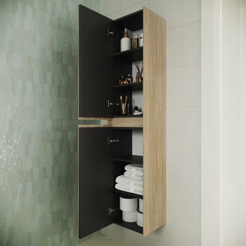 Шкаф-пенал Sancos Cento PCN35KE 35х30х160 подвесной цвет карпатская ель - фото 3