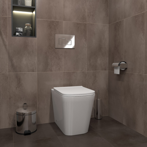 Клавиша смыва механическая Teymi Kati T70701CH цвет хром - фото 2