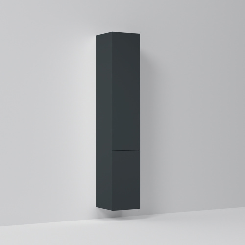 Шкаф-пенал Am.Pm Gem M90CHR0306GM 30х31х167 подвесной цвет графит матовый - фото 5