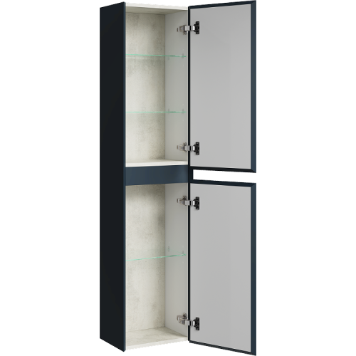 Шкаф-пенал Aqwella Y GE0535GRM 35х25х150 подвесной - фото 2