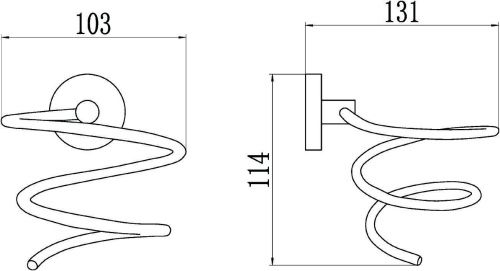 Держатель для фена Savol S-008755 - фото 2