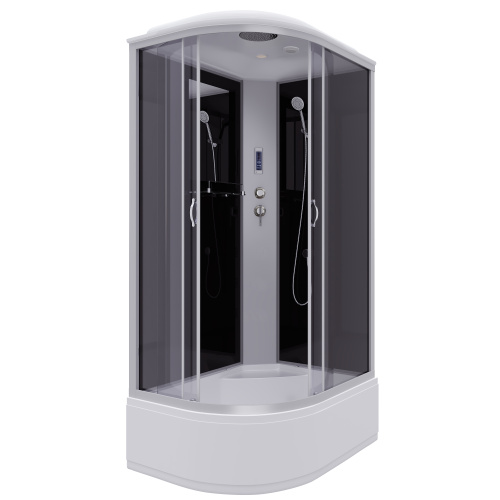 Душевая кабина Niagara Classic 25101434RP 120х80 асимметричная с крышей ориентация правая