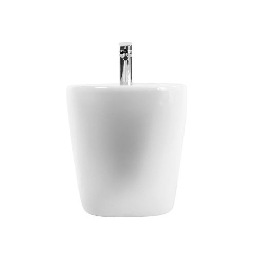 Биде напольное BelBagno SFERA-R BB2141B цвет белый - фото 3
