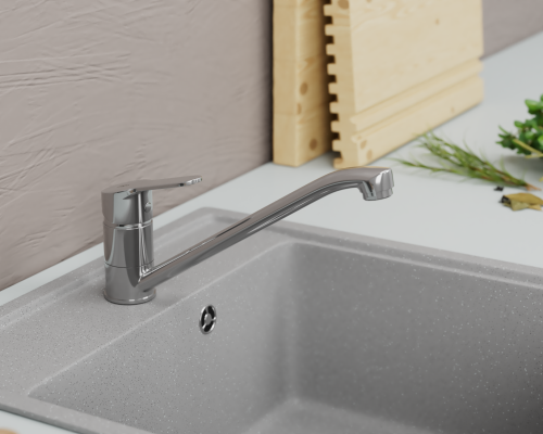 Смеситель для кухни  Sky SK5720-27 на мойку хром - фото 3