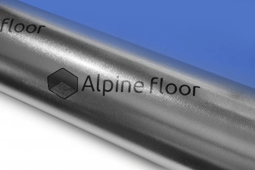 Подложка Alpine Floor Silver Foil Blue EVA С-04 10000х1000 - фото 4